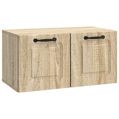Væghængt Tv-skab 59,5 X 41 X 30 Cm Konstrueret Træ