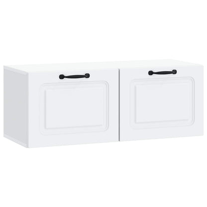 Væghængt Tv-skab 59,5 X 41 X 30 Cm Konstrueret Træ