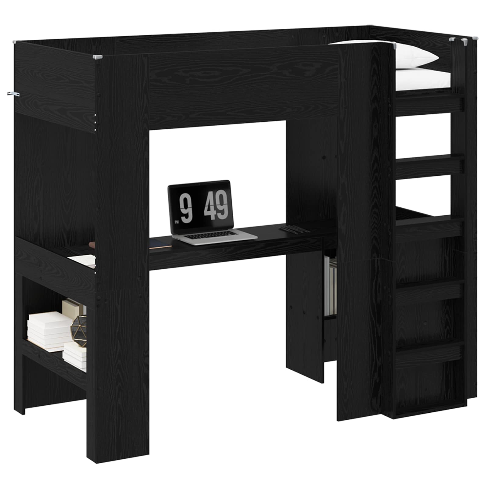 Loft Sengestel Med Skrivebord - Billede 2