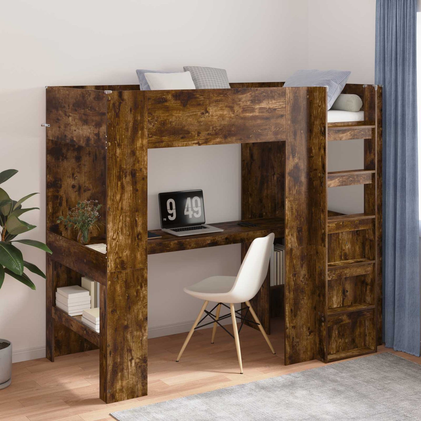 Loft Sengestel Med Skrivebord