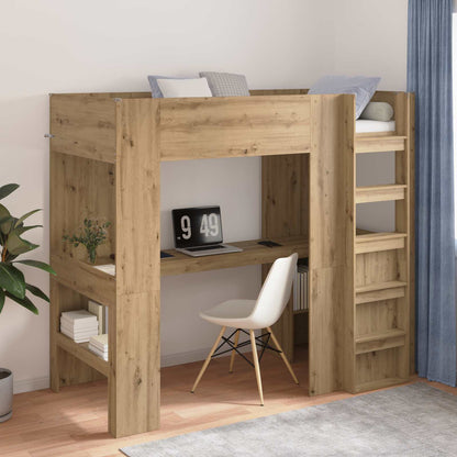 Loft Sengestel Med Skrivebord