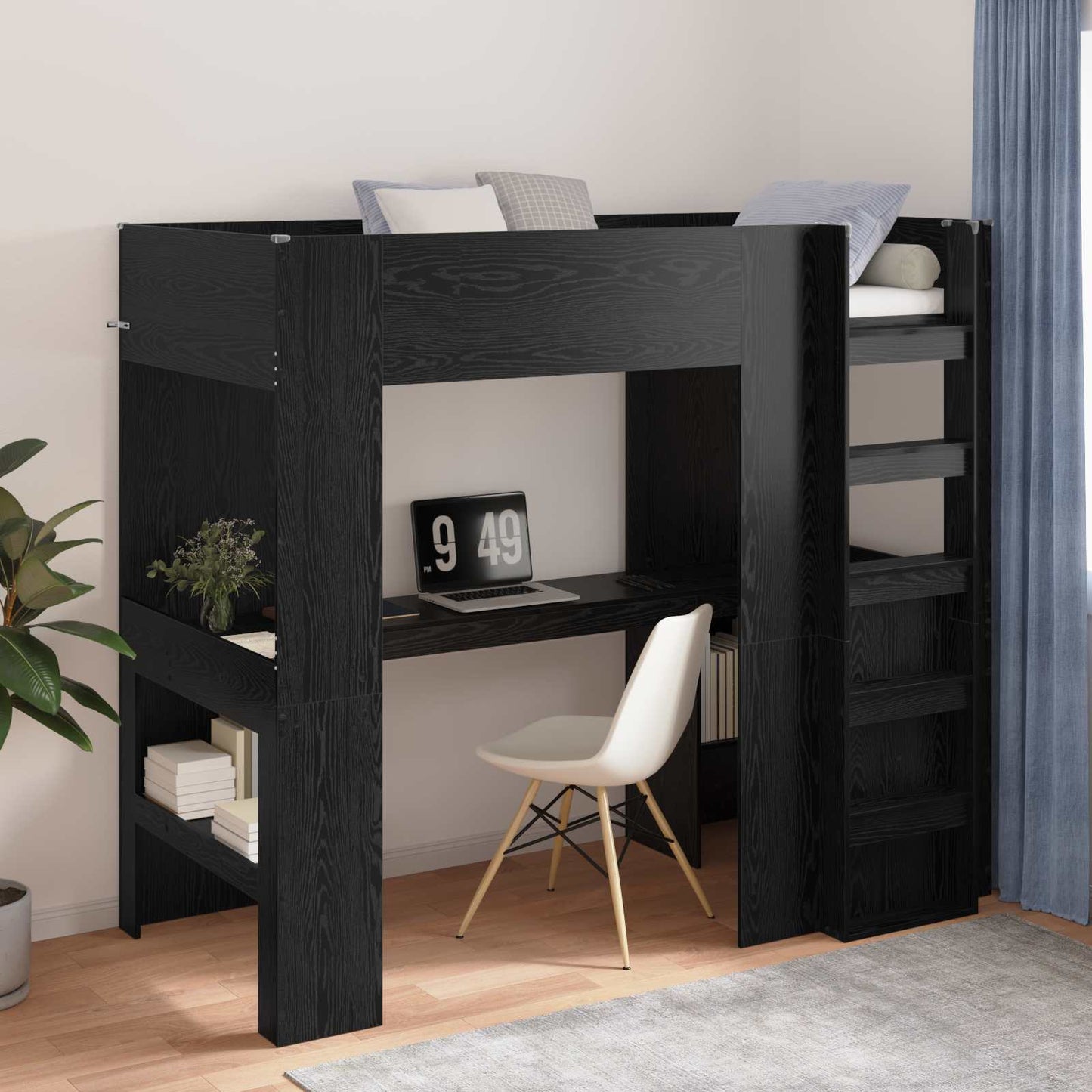 Loft Sengestel Med Skrivebord