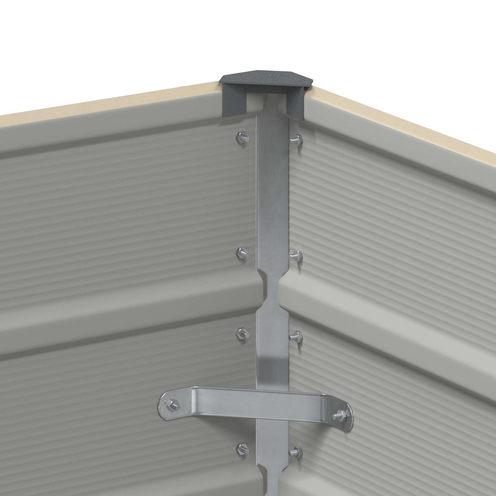 Plantekasse 100 X 40 X Stål - Billede 5
