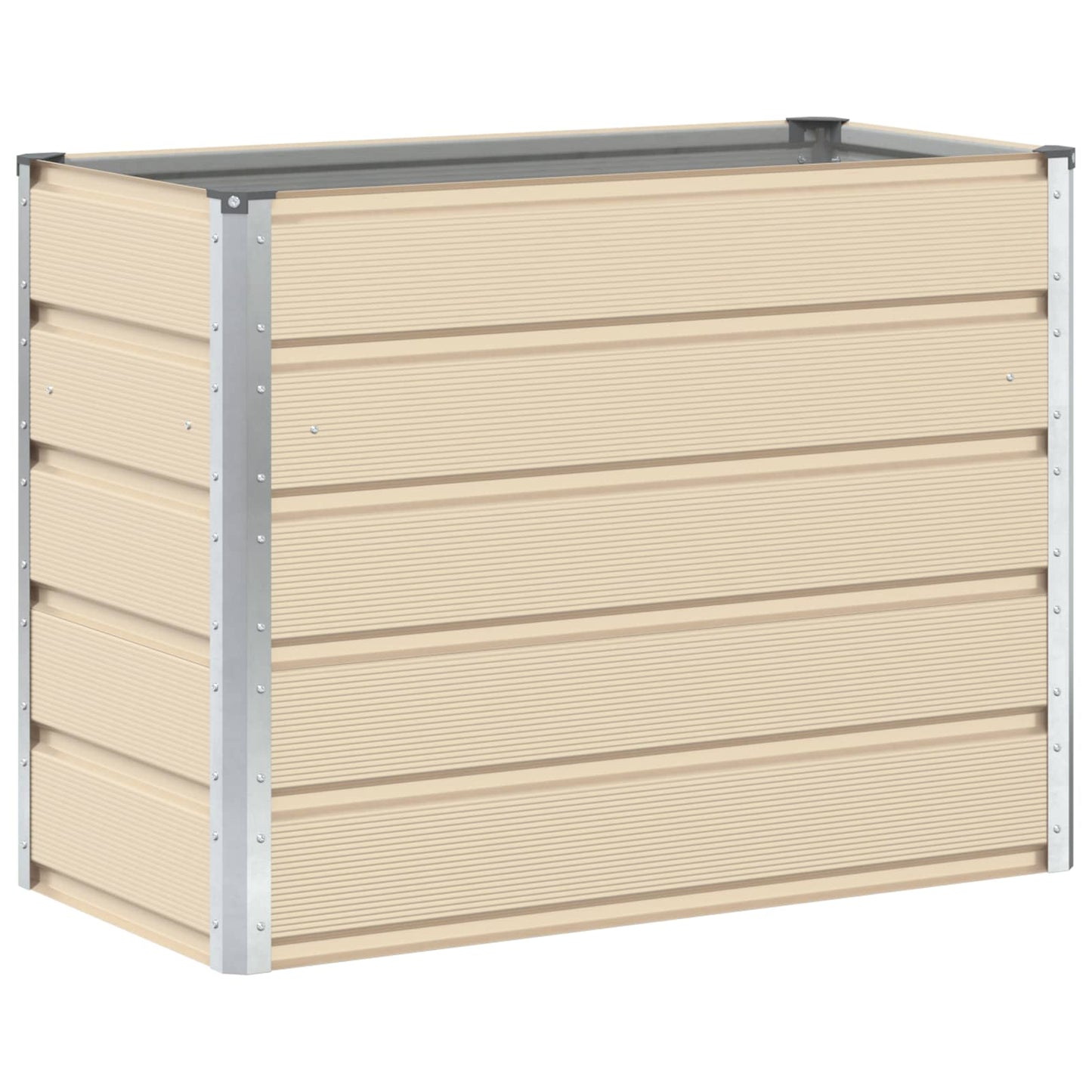 Plantekasse 100 X 50 X 75 Cm Galvaniseret Stål - Billede 2