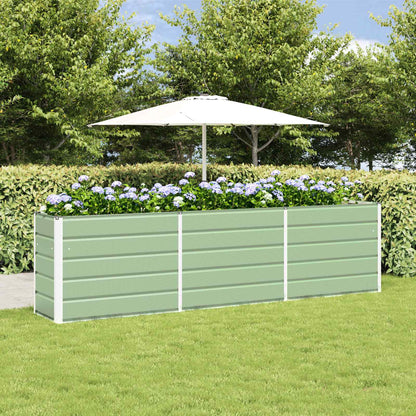 Plantekasse 100 X 50 X 75 Cm Galvaniseret Stål - Variant 42018259