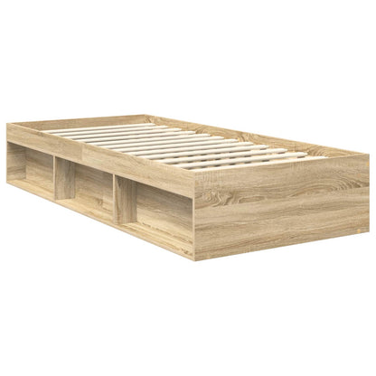 Sengestel Med Hovedgærde Sonoma 90 X 190 Cm Massiv Fyrretræ - Billede 5