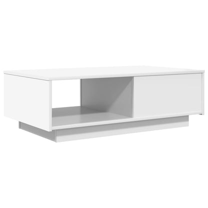 Sofabord Med Skuffe 95 X 55 X 31 Cm Konstrueret Træ - Billede 8