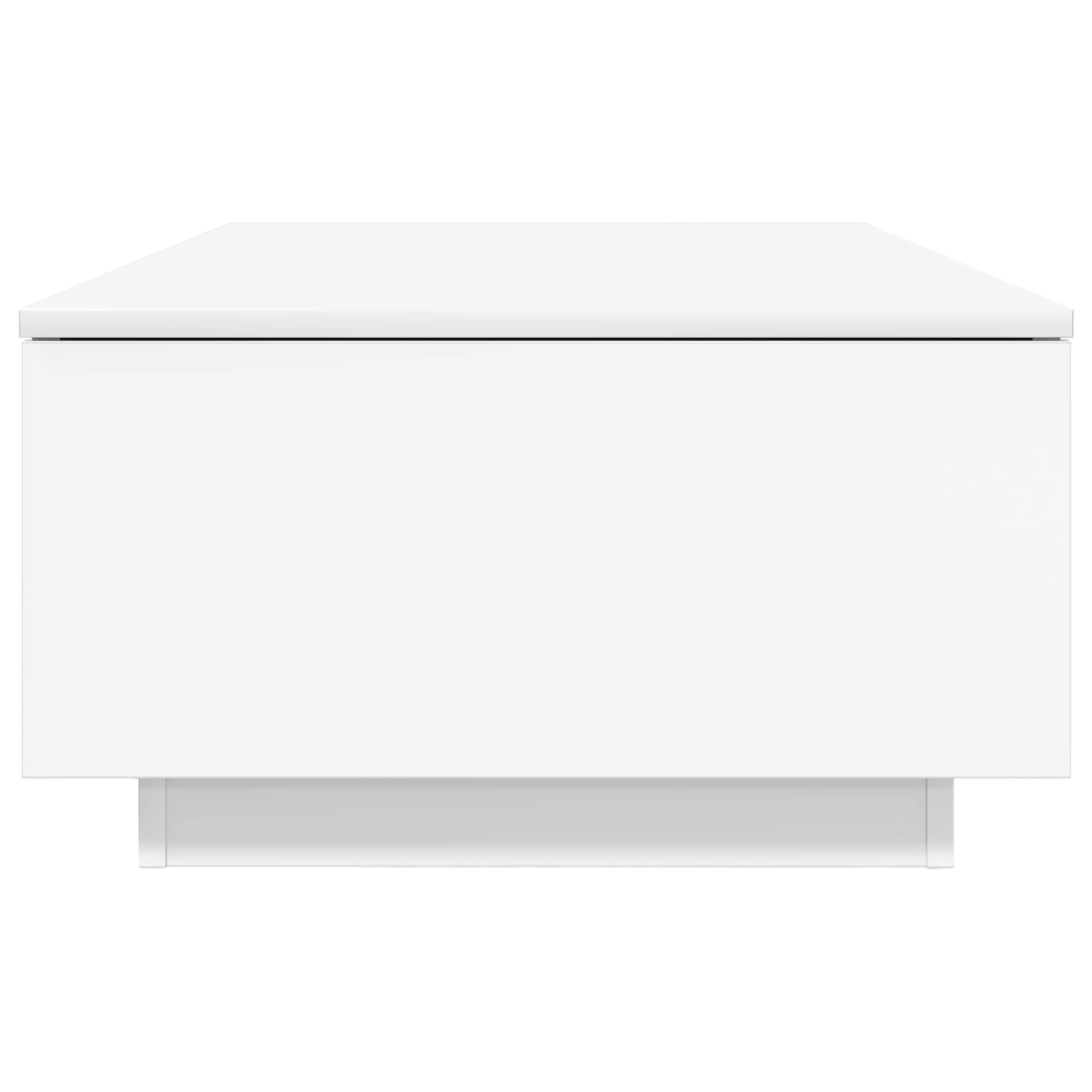 Sofabord Med Skuffe 95 X 55 X 31 Cm Konstrueret Træ - Billede 7
