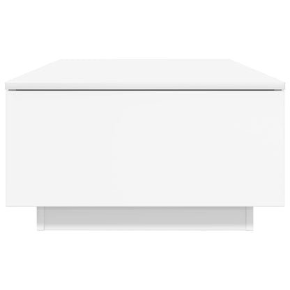 Sofabord Med Skuffe 95 X 55 X 31 Cm Konstrueret Træ - Billede 7