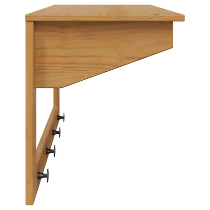 Jakkeholder Hill Honningbrun 90 X 35 X 41.5 Cm Massivt Fyrretræ - Billede 5