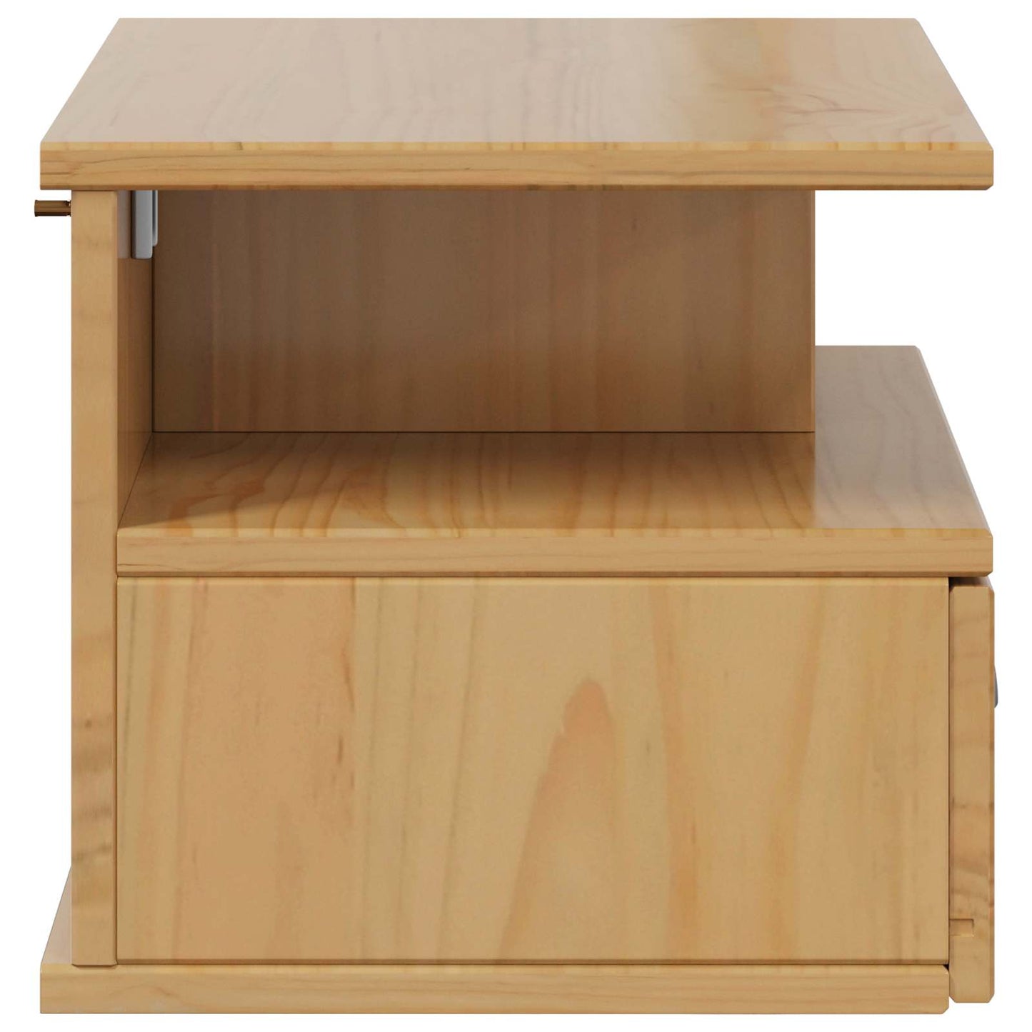 Natskab Hill Honningbrun 40 X 31 X 27 Cm Massivt Fyrretræ - Billede 6