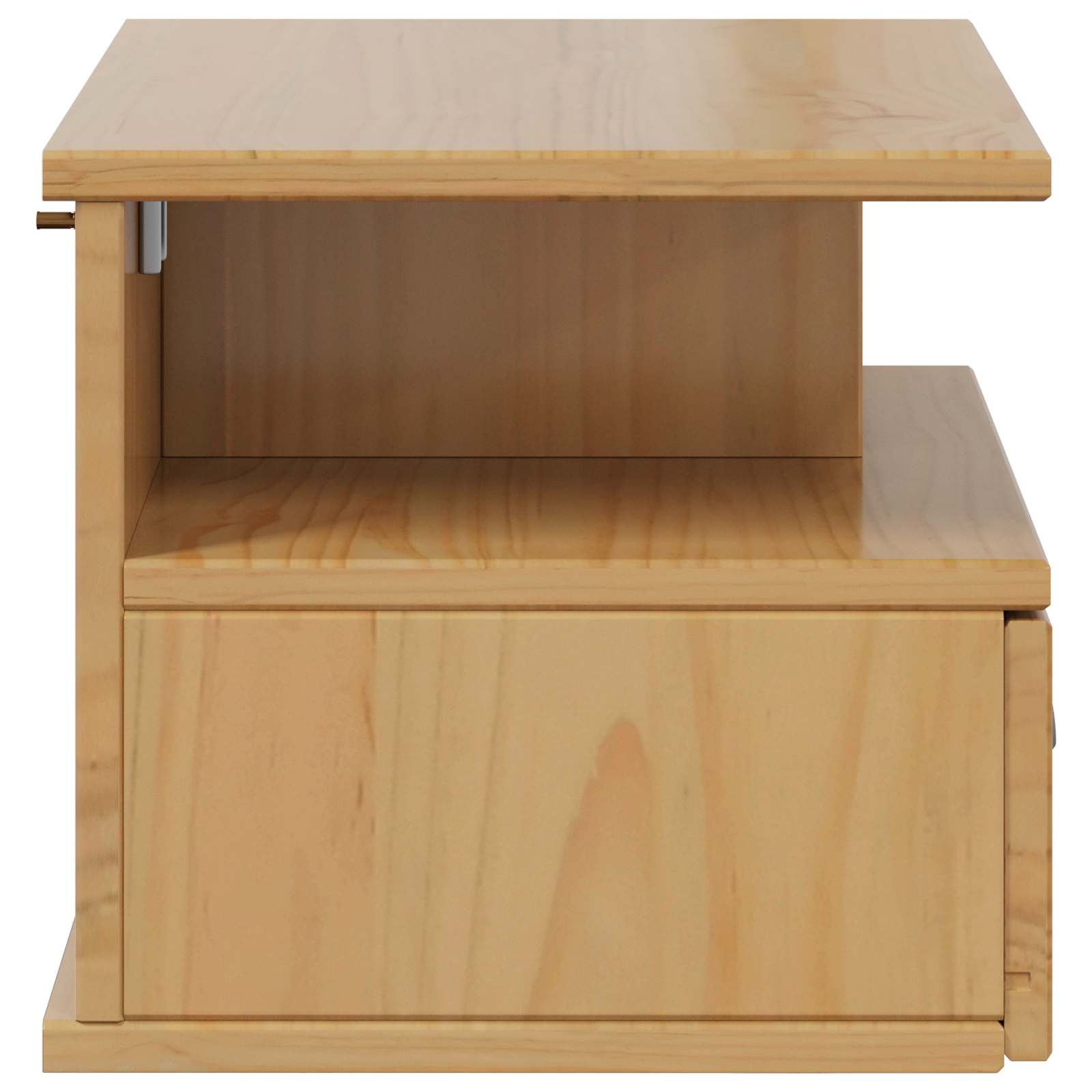 Natskab Hill Honningbrun 40 X 31 X 27 Cm Massivt Fyrretræ - Billede 6
