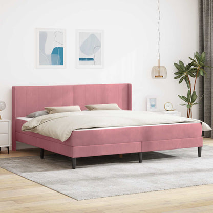 Sengeramme Med Madras Fløjl - Variant 3414882