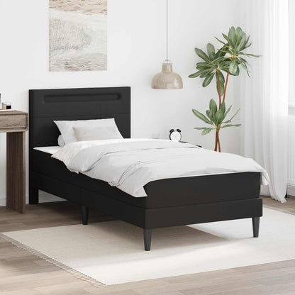 Sengestel Med Led-lysstrimler Kunstlæder - Variant 3414986