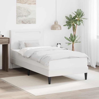 Sengestel Med Led-lysstrimler Kunstlæder - Variant 3414987