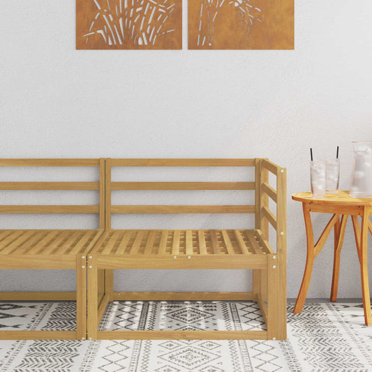 Udendørs Hjørnesofa Hvid 83 X 83 X 73 Cm - Hovedbillede