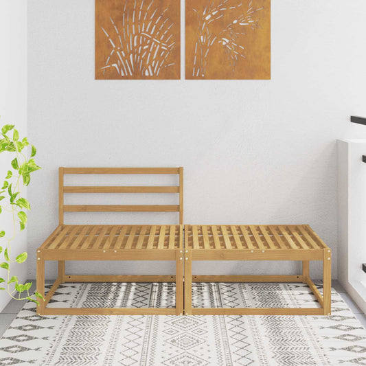 2 Stk Udendørs Puf Polyester - Hovedbillede