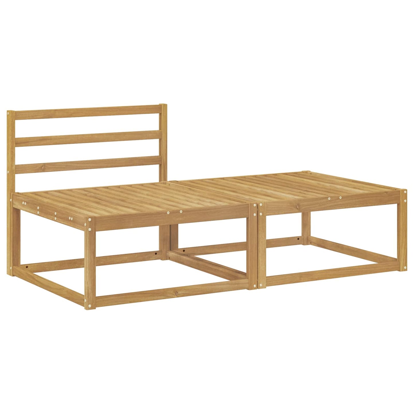 2 Stk Udendørs Puf Polyester - Billede 2