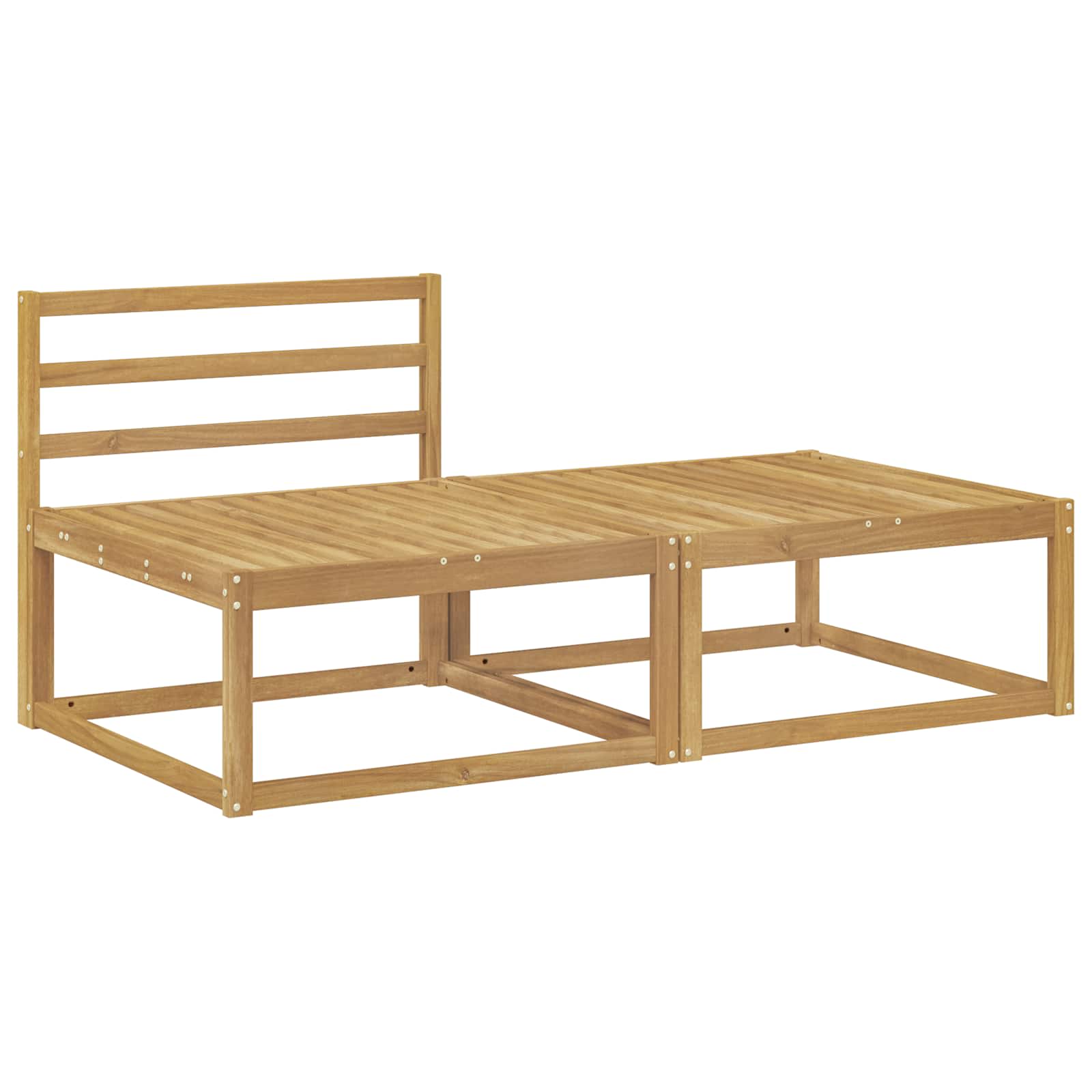 2 Stk Udendørs Puf Polyester - Billede 2