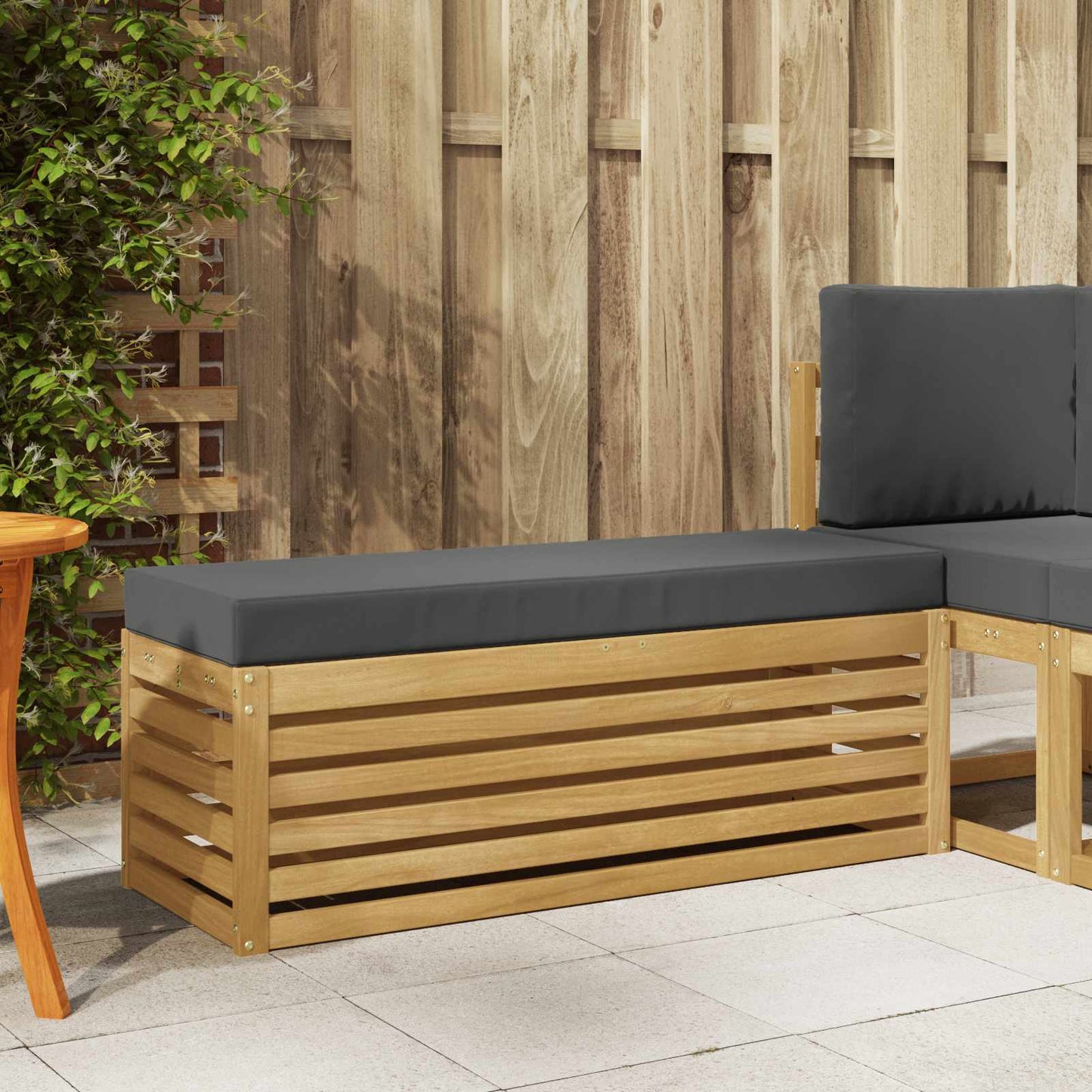 Udendørs Skammel Bænk 43 X 43 X 37 Cm - Variant 901694