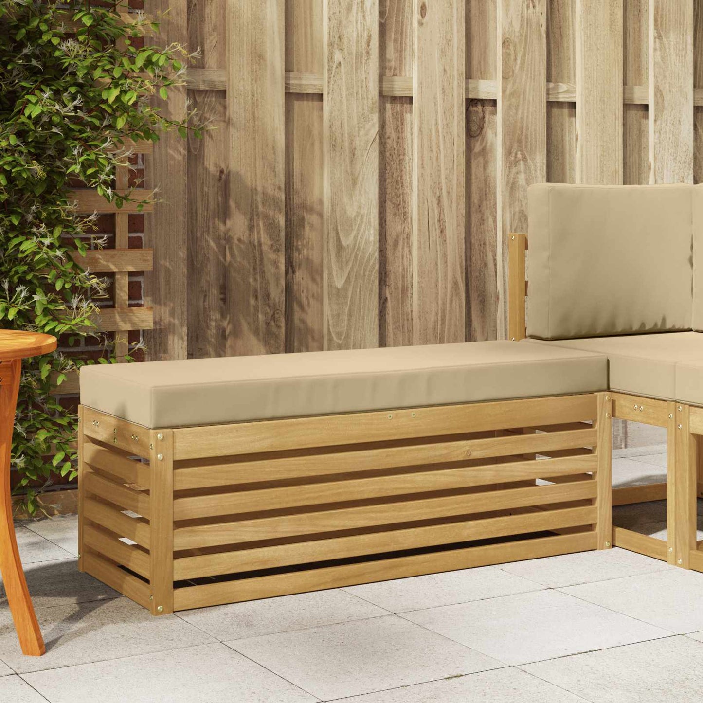 Udendørs Skammel Bænk 43 X 43 X 37 Cm - Variant 901695