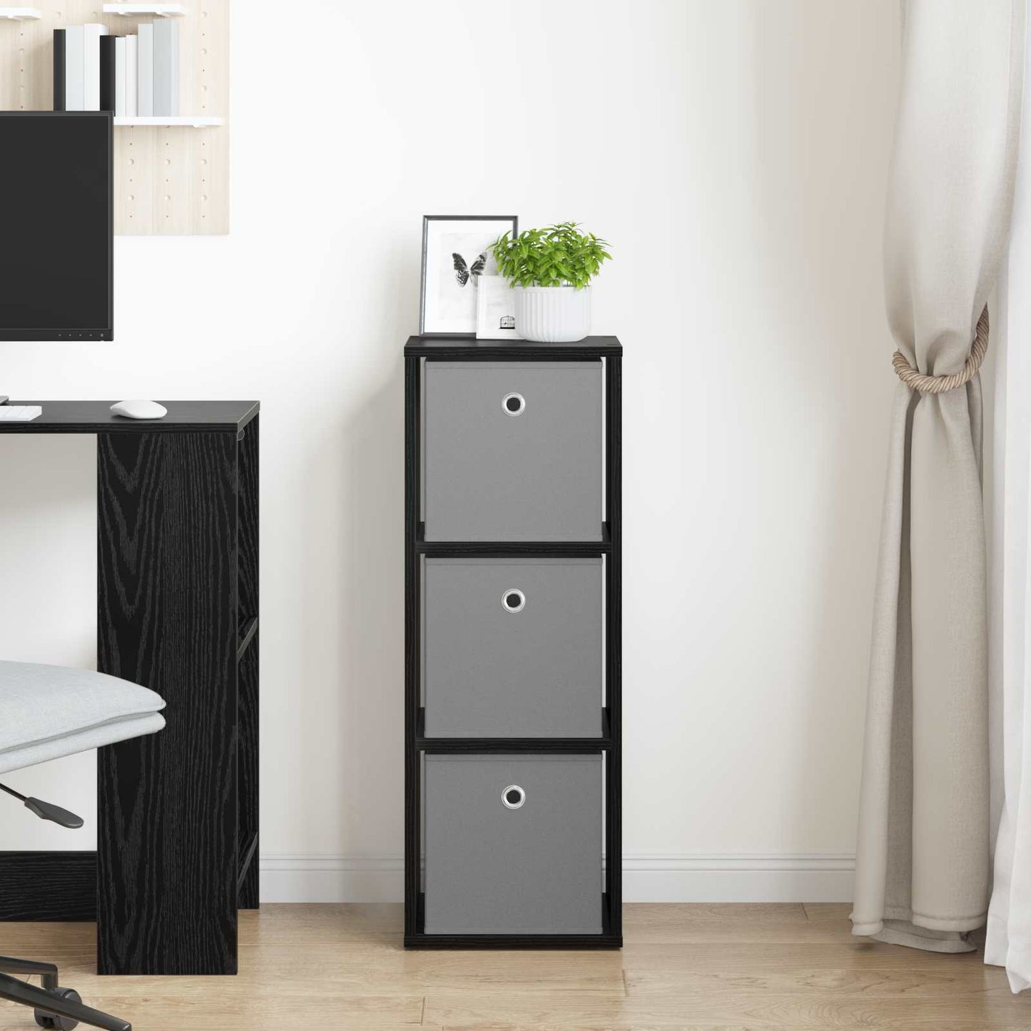 Sideboard Med Skuffe 30,5 X 27 X 84,5 Cm - Billede 3