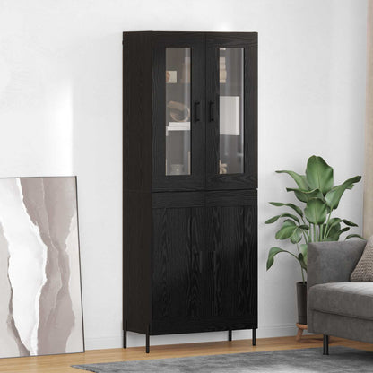 Highboard 69,5 X 34 X 180 Cm Konstrueret Træ - Variant 3416214