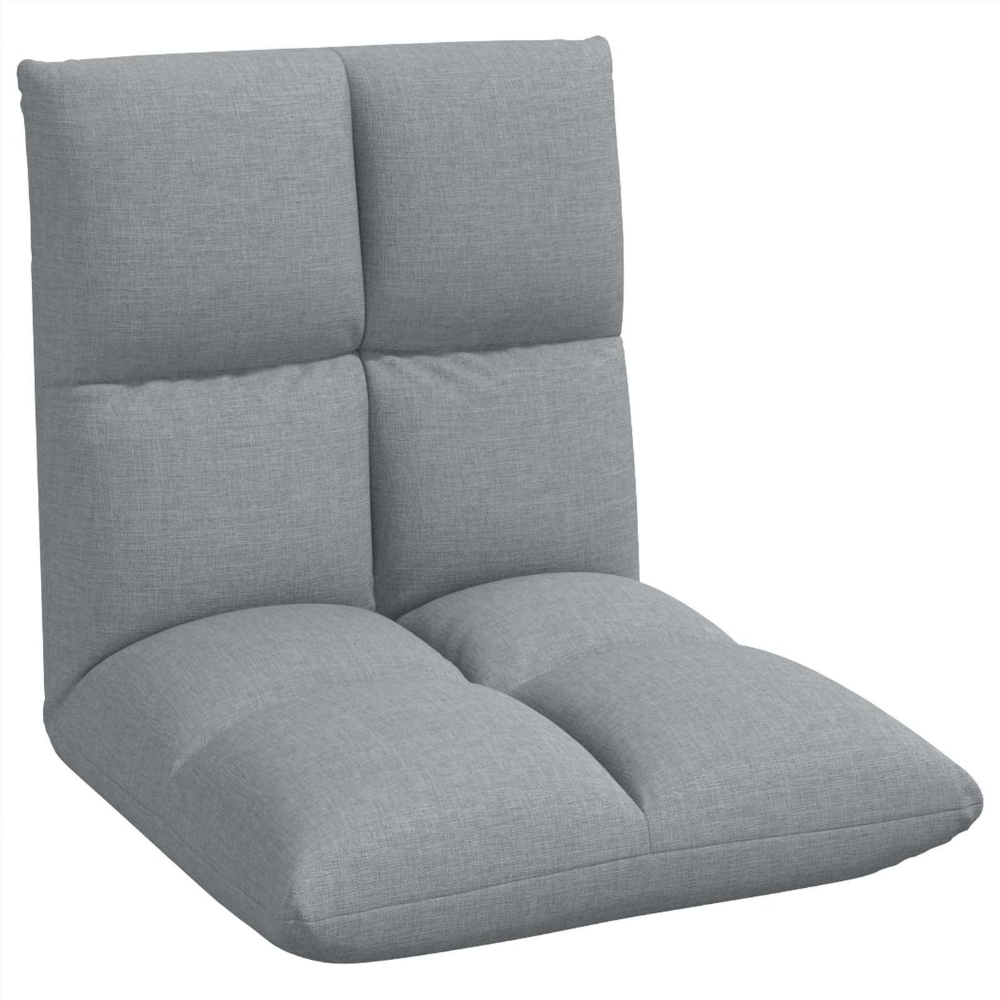 Justerbar Gulvstol Stof - Billede 2