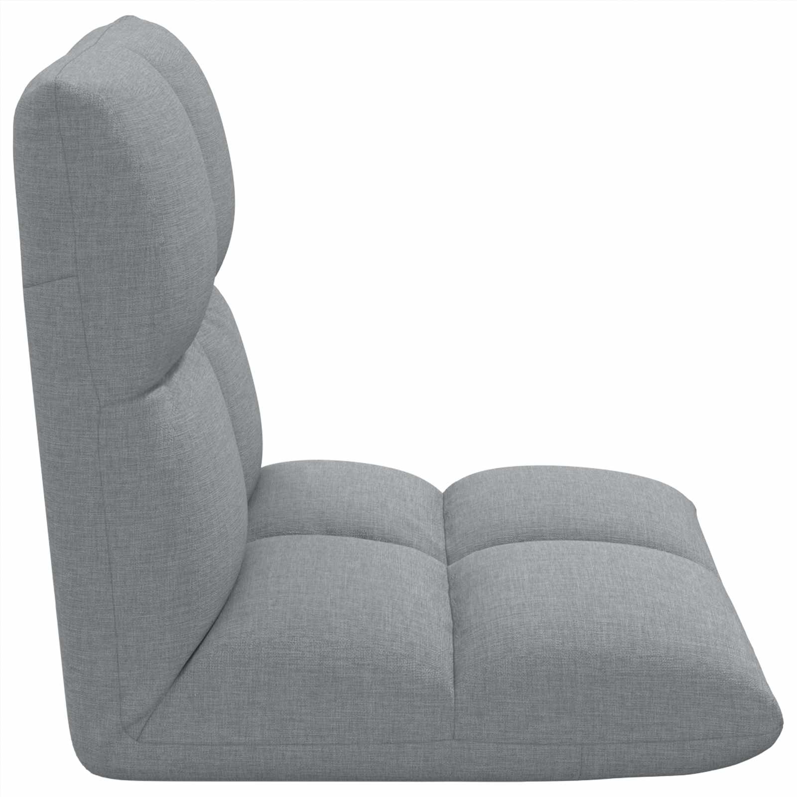 Justerbar Gulvstol Stof - Billede 5