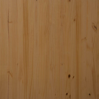 Rullende Skab Honningbrun 63,5 X 39 X 65,5 Cm Massivt Fyrretræ - Billede 10