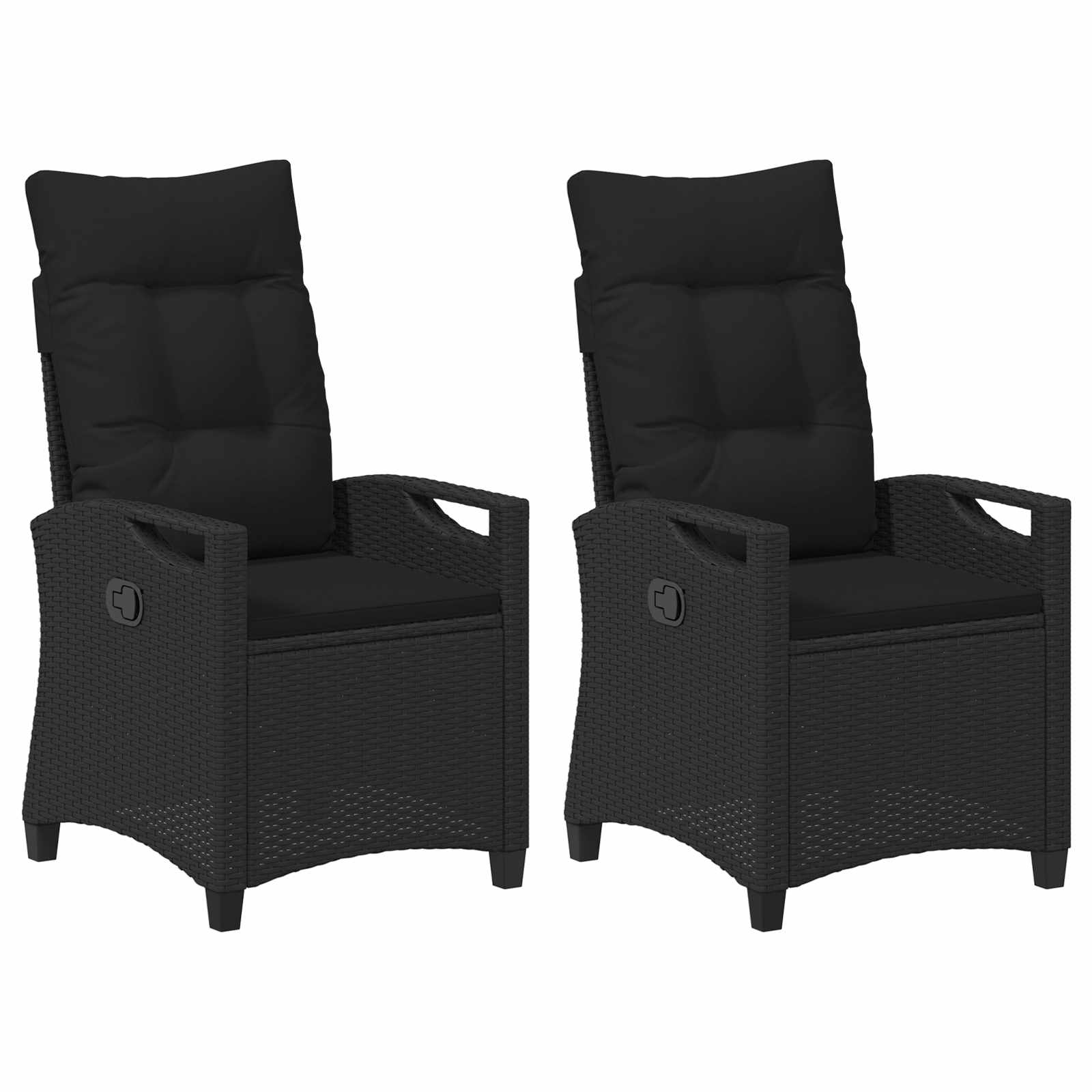 Have Stol 2 Dele 56 X 64 X 94 Cm Stål Og Polyester - Billede 2