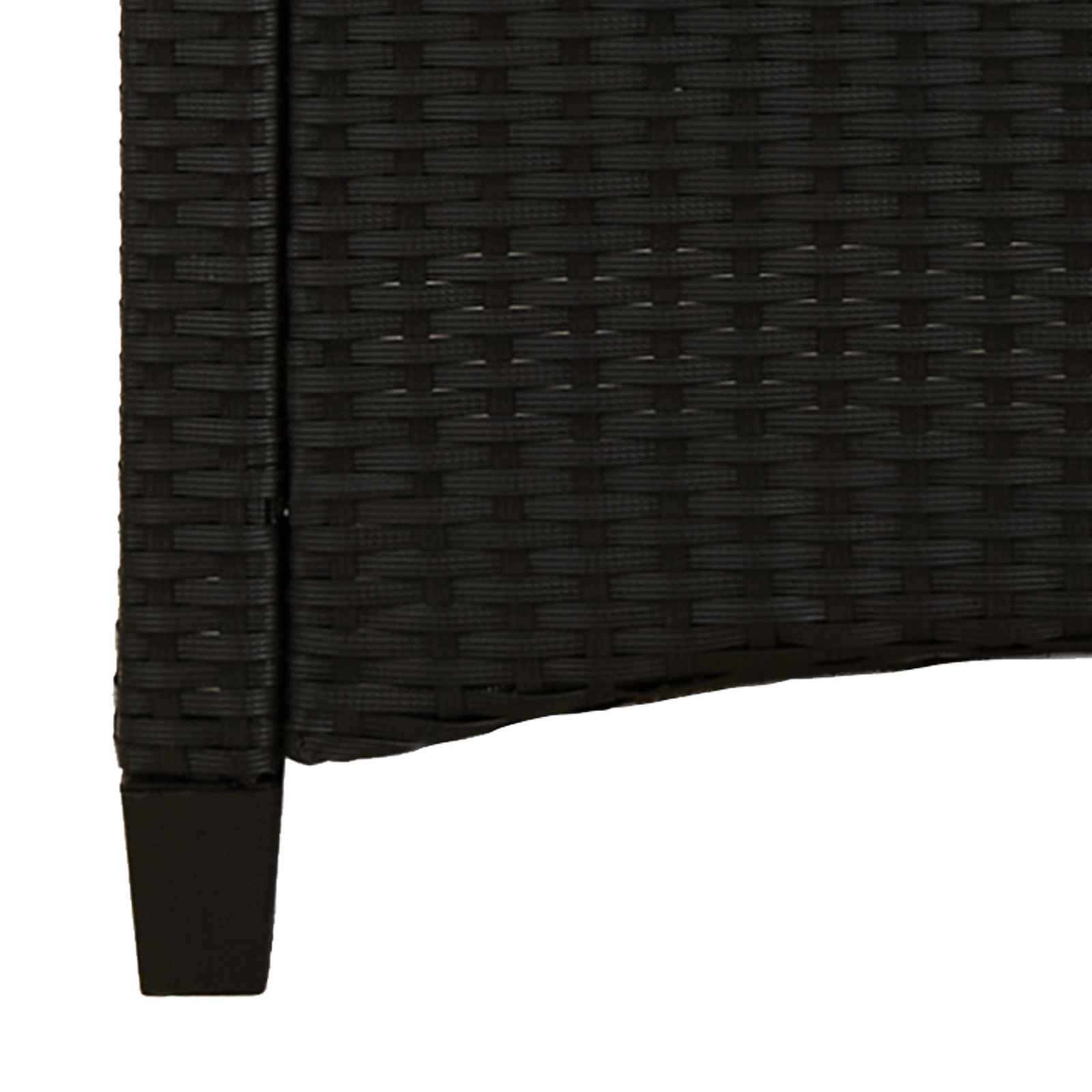 Havebænk Med Pude 105 X 60 X 112 Cm Stål Og Polyester - Billede 8