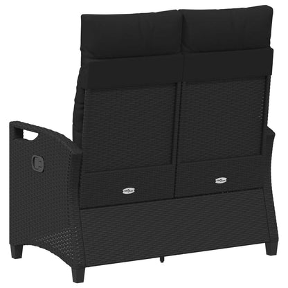 Havebænk Med Pude 105 X 60 X 112 Cm Stål Og Polyester - Billede 6