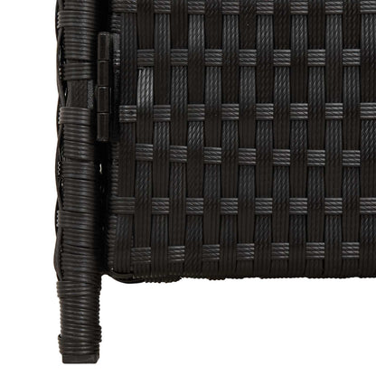Kabinet Med Hylde 70 X 50 X 87 Cm Polyester Og Roly Rattan - Billede 11