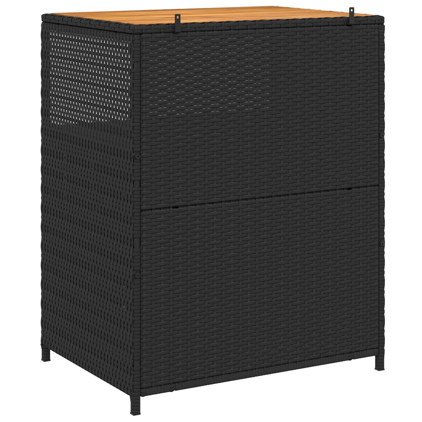 Kabinet Med Hylde 70 X 50 X 87 Cm Polyester Og Roly Rattan - Billede 7