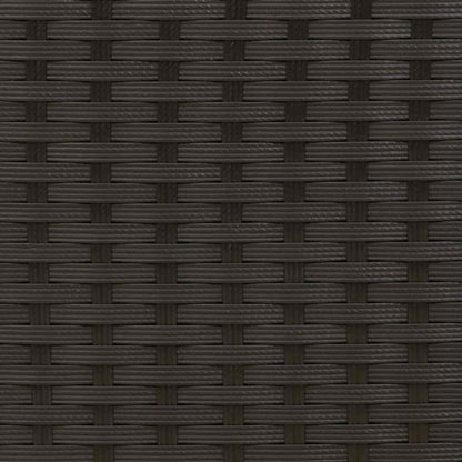 Kabinet Med Hylde 70 X 50 X 87 Cm Polyester Og Roly Rattan - Billede 12