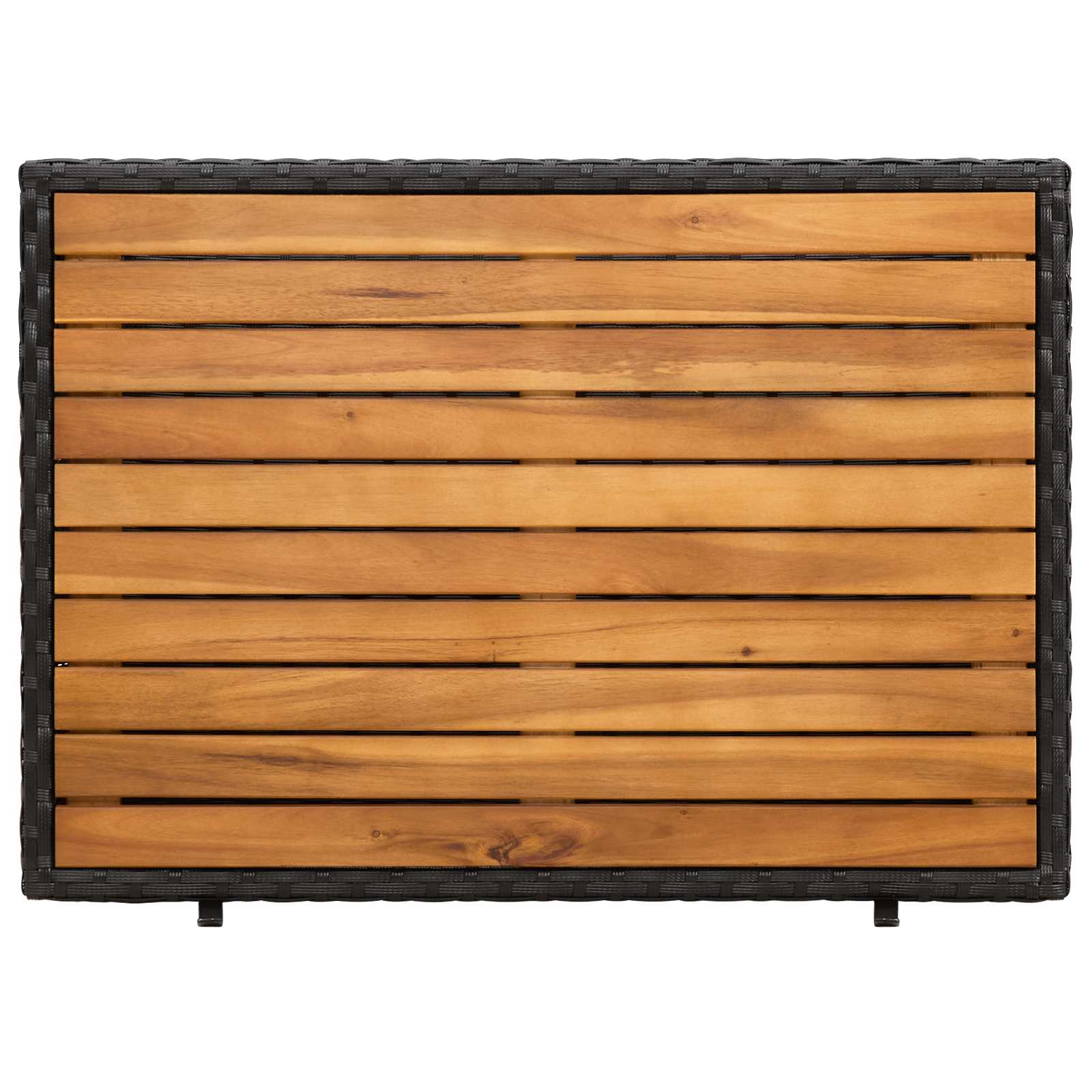 Kabinet Med Hylde 70 X 50 X 87 Cm Polyester Og Roly Rattan - Billede 8
