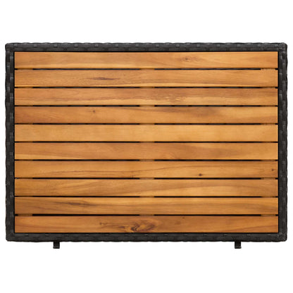 Kabinet Med Hylde 70 X 50 X 87 Cm Polyester Og Roly Rattan - Billede 8
