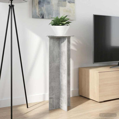 Planteholder 2 Dele Ø40 X 100 Cm Konstrueret Træ