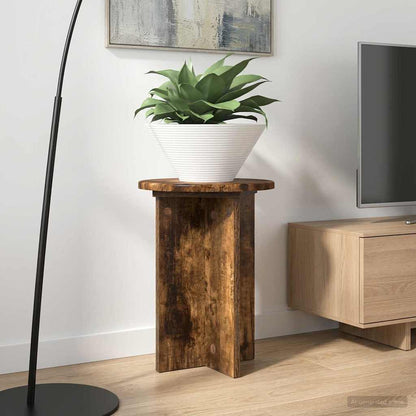 Planteholder 2 Dele Ø40 X 100 Cm Konstrueret Træ