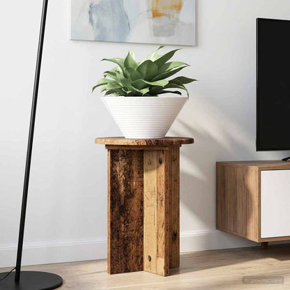 Planteholder 2 Dele Ø40 X 100 Cm Konstrueret Træ