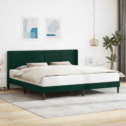 Sengestel Med Hovedgærde Fløjl - Variant 42027529