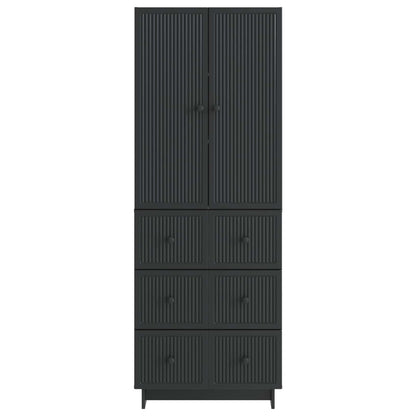 Skab Sæt 2 Dele 66 X 34,5 X 90 Cm Konstrueret Træ - Billede 4