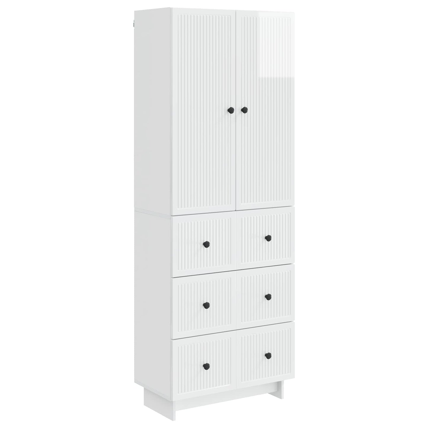 Skab Sæt 2 Dele 66 X 34,5 X 90 Cm Konstrueret Træ - Variant 3416380