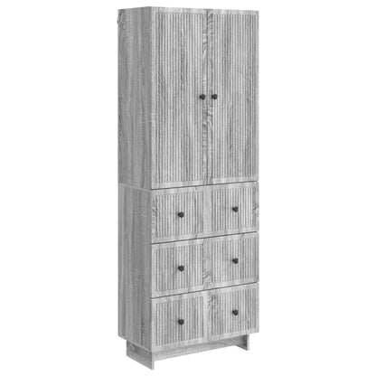 Skab Sæt 2 Dele 66 X 34,5 X 90 Cm Konstrueret Træ - Variant 3416382