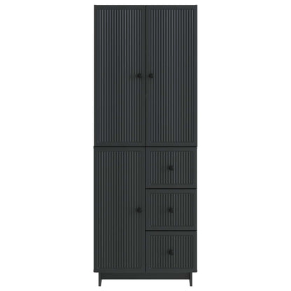 Skab Sæt 2 Dele 66 X 34,5 X 90 Cm Konstrueret Træ - Billede 5