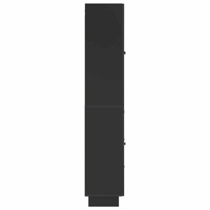 Skab Sæt 2 Dele 66 X 34,5 X 90 Cm Konstrueret Træ - Billede 6