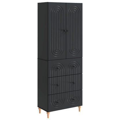 Skab Sæt 2 Dele 66 X 34,5 X 90 Cm Konstrueret Træ - Hovedbillede