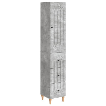 Skab Sæt 2 Dele 33 X 34,5 X 90 Cm Konstrueret Træ - Variant 3416469