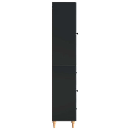 Skab Sæt 2 Dele 66 X 34,5 X 90 Cm Konstrueret Træ - Billede 5